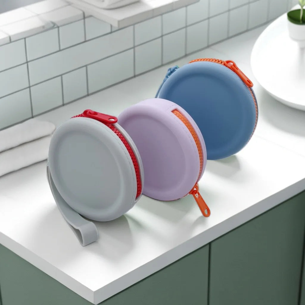 Porta-snack in silicone per cani in tre colori